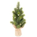 Floristik24 Konstgjord julgran i jutesäck, liten bordsdekoration, minijulgran, 38 cm