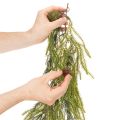 Konstgjord girlang av tallgrän med kottar för adventsdekoration 218 cm | Floristik24.se