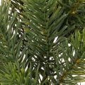 Konstgjord grangrön krans för dörrdekoration, 35 cm | Floristik24.se