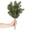 Konstgjord grangren, festlig fönsterdekoration, 50 cm, 3 stycken | Floristik24.se