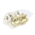 Värmeljushållare kronguld Ø4,8cm 4st | Floristik24.se