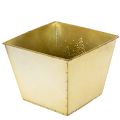 Metallkruka med glittrande