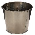 Metallkruka med glittergranar,