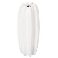 Floristik24 Ribbad vas, modern keramikvas för torkade blommor, 40 cm