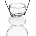 Floristik24 Minivaser i glas för upphängningsfäste bulbous H11/11,5cm set om 2