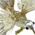 Floristik24 Kolibri, julgransdekorationer, dekorativ fågel, juldekorationer L20cm W20cm
