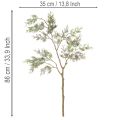 Konstgjord enbärskvist, dekorativ konstgjord gren för vaser, 86 cm | Floristik24.se