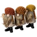 Floristik24 Gnomfigur med skägg och spetsig hatt, 10 cm, 3 stycken