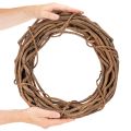 Naturlig pilkrans som hantverkskrans för blomsterhandel, 40 cm | Floristik24.se