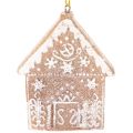 Julgranskulor, honungstårta, ren, pepparkaksgubbe, snöflinga, 7 cm, 4 stycken | Floristik24.se