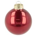 Julkulorset, glänsande festlig dekoration, 6 cm, 24 delar | Floristik24.se