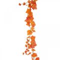 Floristik24 Vinblad girlangblad girlang röd orange höst L210cm