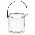 Floristik24 Hängande glaslykta Ø12cm H12,5cm 2 st