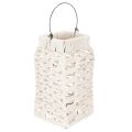Floristik24 Hängande lykta, sommardekoration, makramé H35,5 cm B19 cm