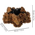 Kotteformad kruka, stjärnformad, 30 cm | Floristik24.se