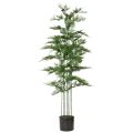 Konstgjord bambuträd, grönt, 132 cm, krukväxt | Floristik24.se