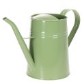 Floristik24 Vintage vattenkanna i metall för inomhusbruk, mintgrön, 1,7 l, dekorativ vas, retrodesign, H23 cm
