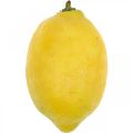 Floristik24 Konstgjord frukt, citron, dekorativa frukter L8,5cm Ø5cm 4st