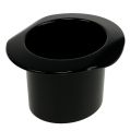 Floristik24 Cylinder svart 11,5cm