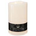 Stort LED-ljus med timer, för utomhusbruk, varmvitt, Ø12,5 cm, H20 cm | Floristik24.se