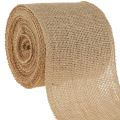 Floristik24 Juteband naturlig bordslöpare rustikt jutekrukband 10cm 9m