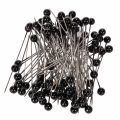 Floristik24 Pärlhuvudstift Ø6mm 65mm Svarta
