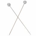 Pärlspetsstift Ø6mm 65mm silver | Floristik24.se